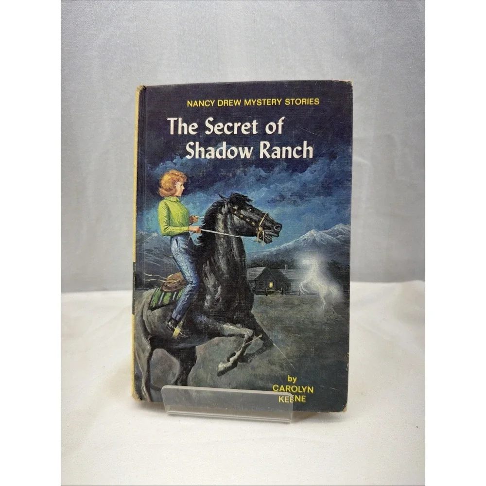 Nancy Drew Mysteries: #5 The Secret of Shadow Ranch by‎ Carolyn Keene  - 1965